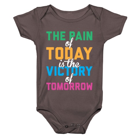 Pain And Victory Baby One-Piece
