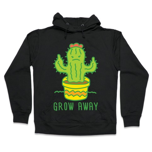 Grow Away Cactus Hooded Sweatshirt