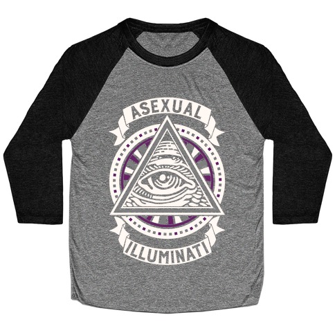 Asexual Illuminati Baseball Tee