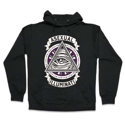 Asexual Illuminati Hooded Sweatshirt