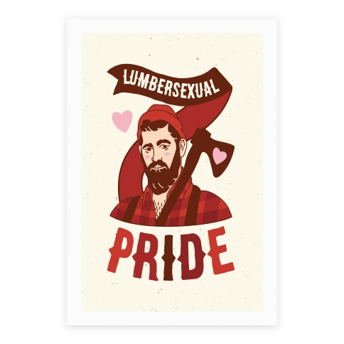 Lumbersexual Pride Poster