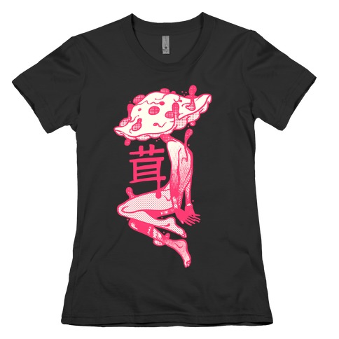 Mushroom Boy Womens T-Shirt