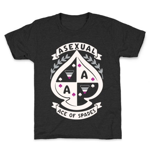Asexual Crest Kids T-Shirt