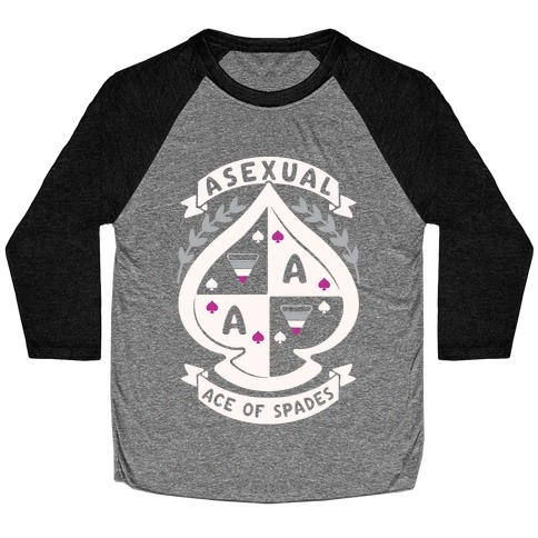 Asexual Crest Baseball Tee