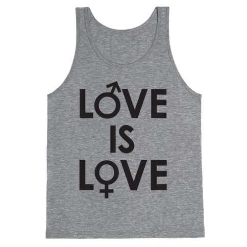 Love is Love (equality design) Tank Top