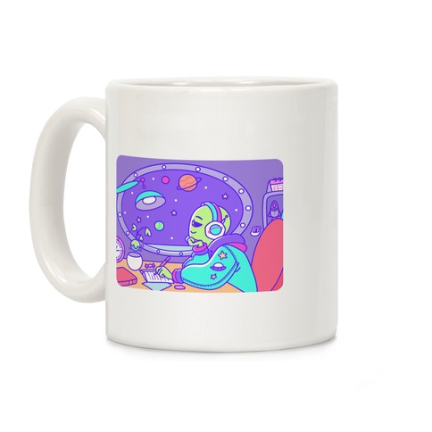 Chillhop Alien Coffee Mug