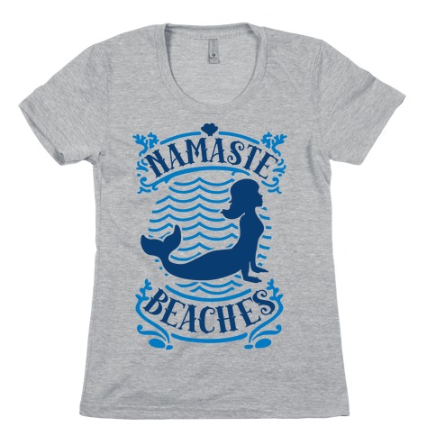 Namaste Beaches Womens T-Shirt
