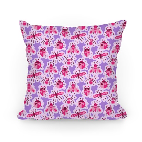 Lovebug Pattern Pillow