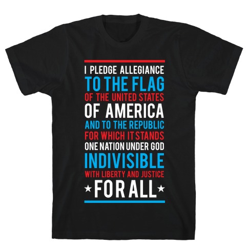 pledge allegiance to the hag shirt