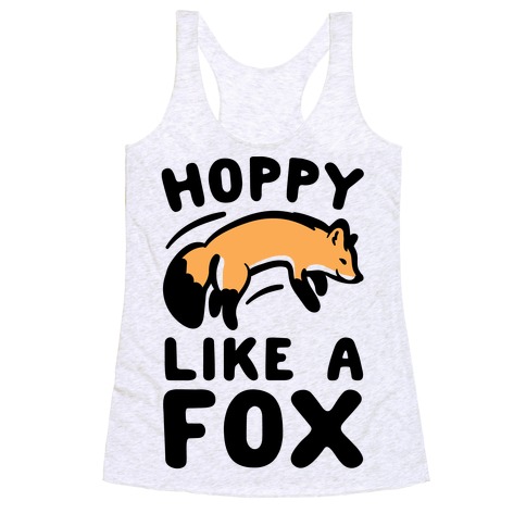 Hoppy Like A Fox Racerback Tank Top