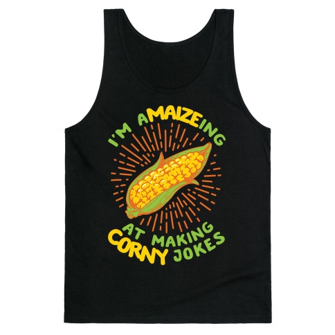 A-maize-ing Corny Jokes Tank Top