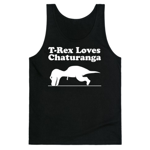 T-Rex Loves Chaturanga Tank Top