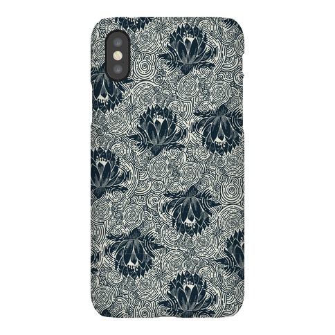 Lotus Flower Pattern Phone Cases | LookHUMAN