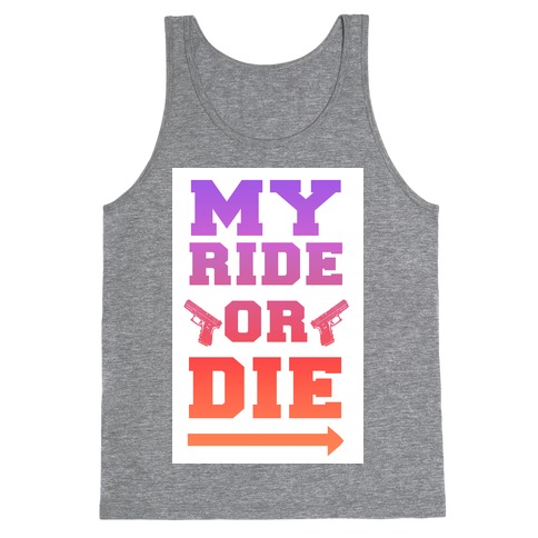 My Ride or Die (Dusk) Tank Top