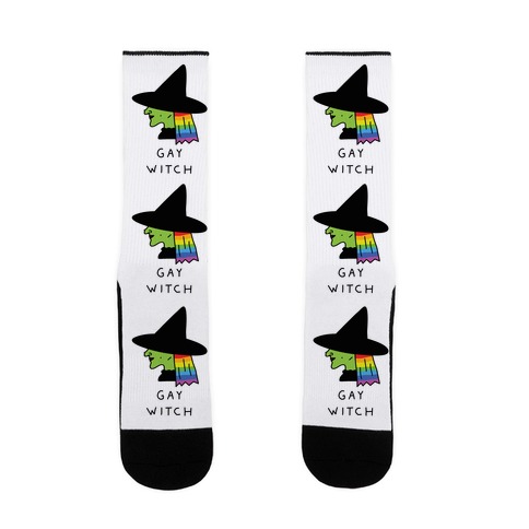 Gay Witch Sock