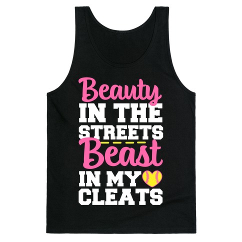 Beauty in the Streets Beast In My Cleats Tank Top
