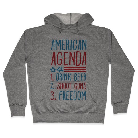 American Agenda Hooded Sweatshirt