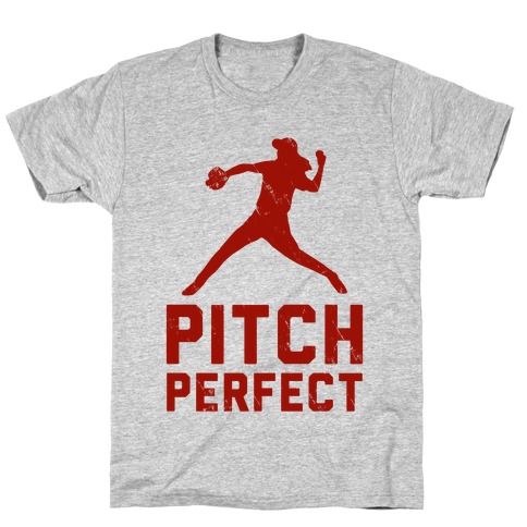 Pitch Perfect (Baseball Tee) T-Shirt