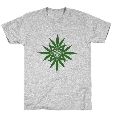 Leaf Pattern T-Shirt
