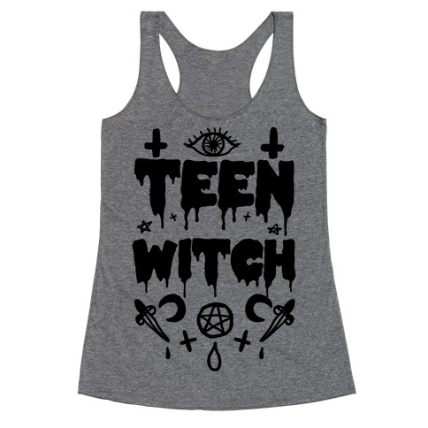 Teen Witch Racerback Tank Top