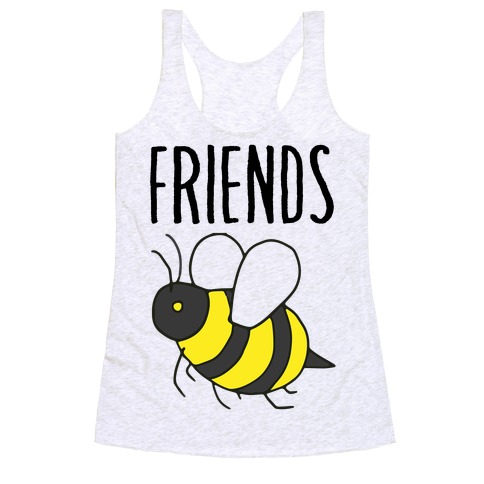 Best Friends: Bee Racerback Tank Top