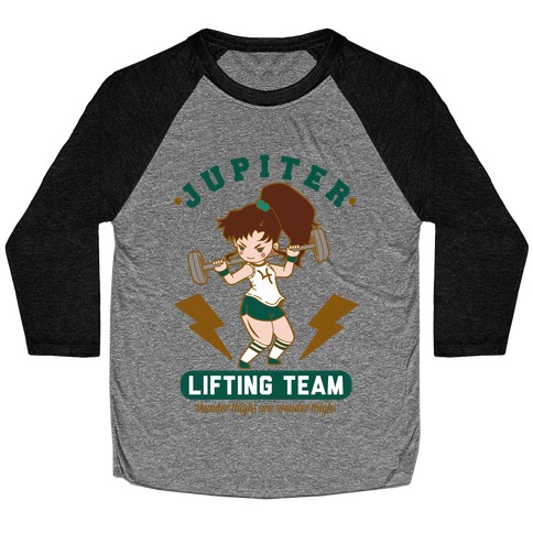 Jupiter Lifting Team Workout Parody Baseball Tee