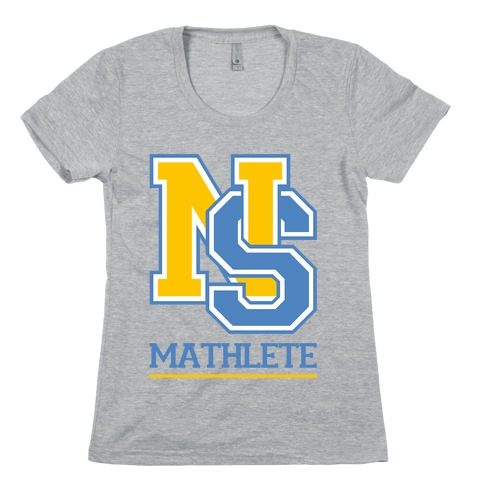 North Shore High Mathlete Womens T-Shirt