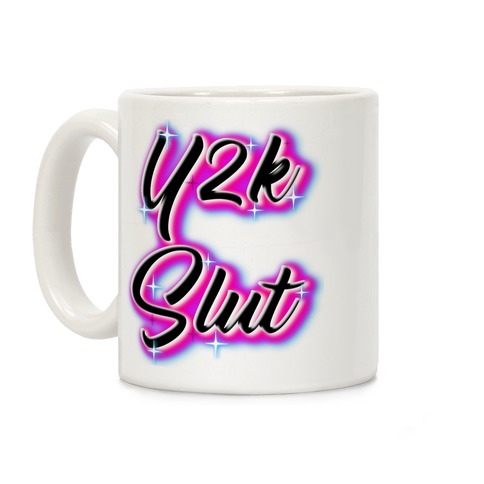 Y2K Slut Airbrush Coffee Mug