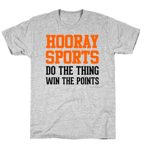 Hooray Sports (Orange) T-Shirt