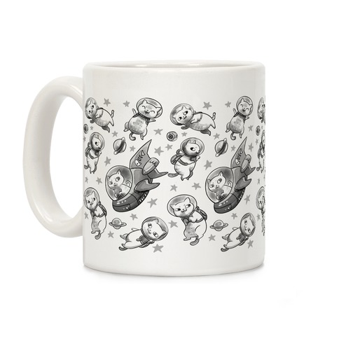 Cats In Space Coffee Mug