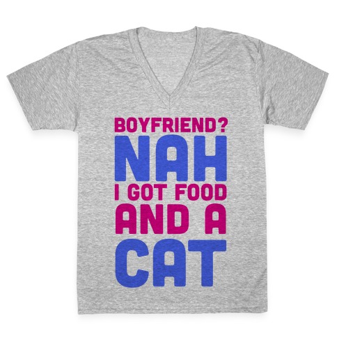 Boyfriend? V-Neck Tee Shirt