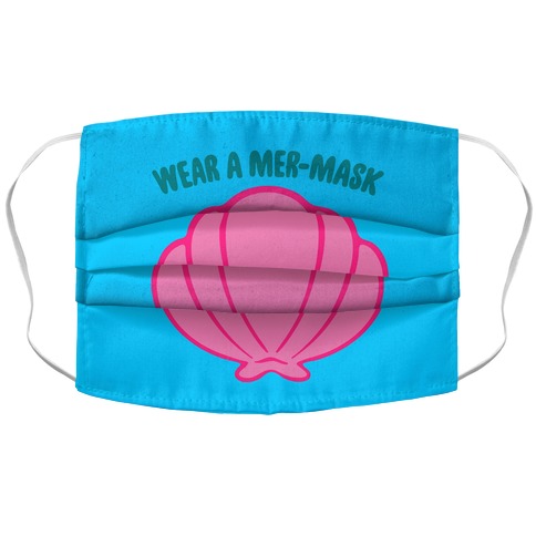 Wear A Mer-Mask Accordion Face Mask