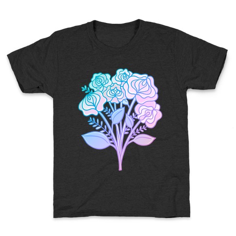 Pastel Vulva Bouquet Kids T-Shirt