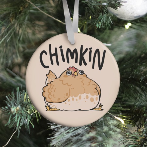 Chimkin Derpy Chicken Ornament