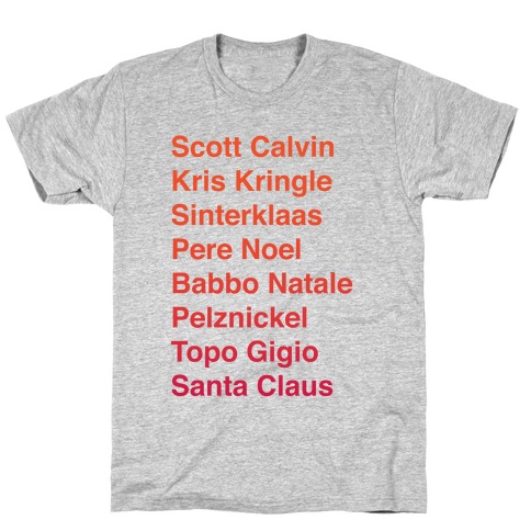Santa List T-Shirt