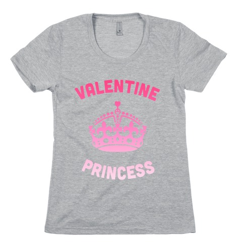 Valentine Princess Womens T-Shirt