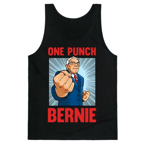 One Punch Bernie Tank Top
