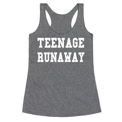 Teenage Runaway Racerback Tank Top