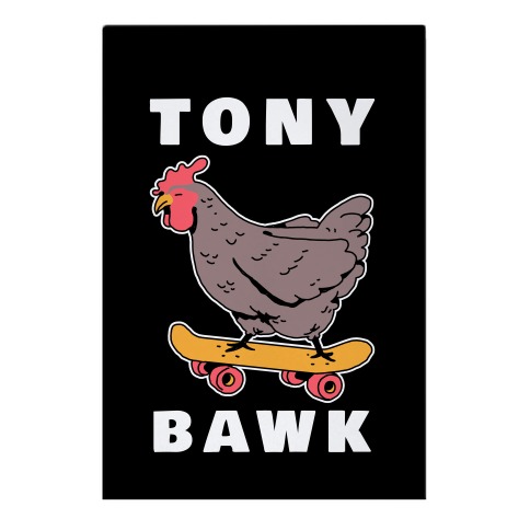 Tony Bawk Garden Flag