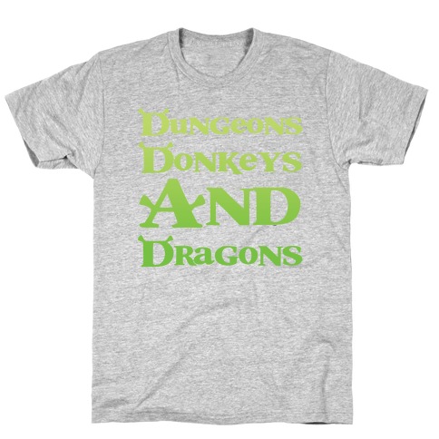 Dungeons, Donkeys and Dragons T-Shirt