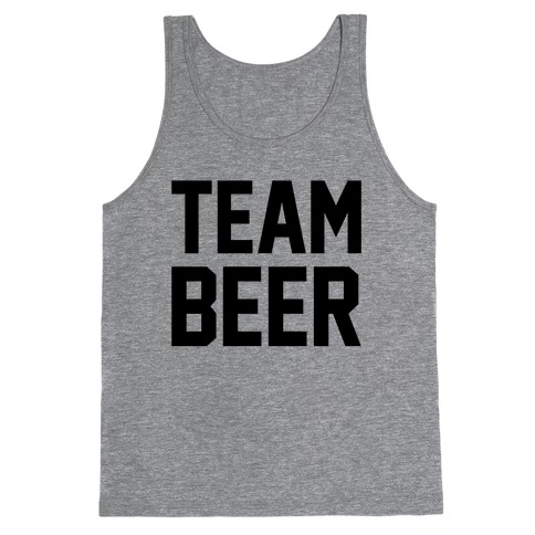 Team Beer Tank Top