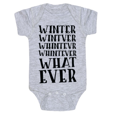 Whatever Winter Baby One-Piece