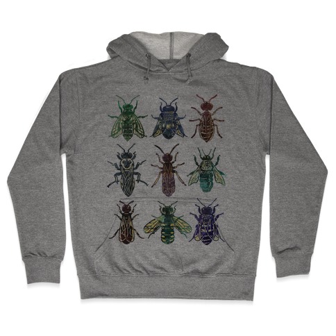 Bee Species Hooded Sweatshirt