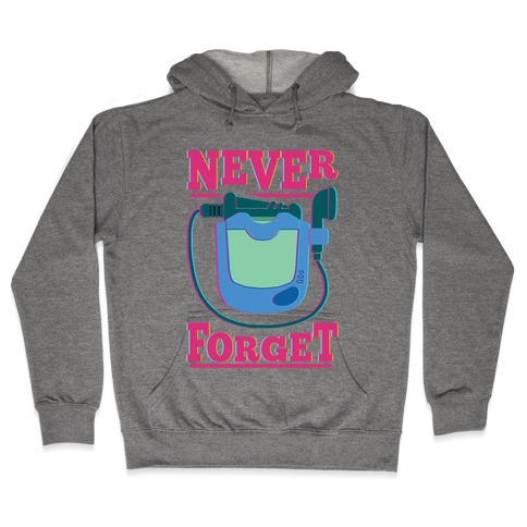 Never Forget Hit Clips Hooded Sweatshirt