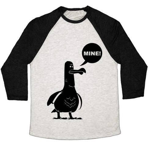 Mine Seagull Baseball Tee | LookHUMAN