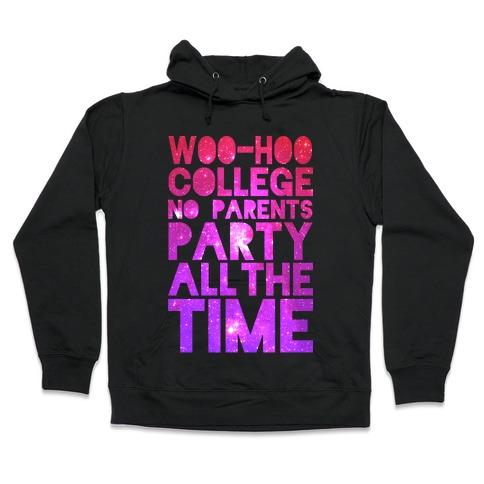 College Hooded Sweatshirt