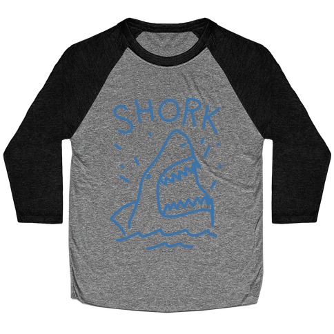 Shork Shark Baseball Tee