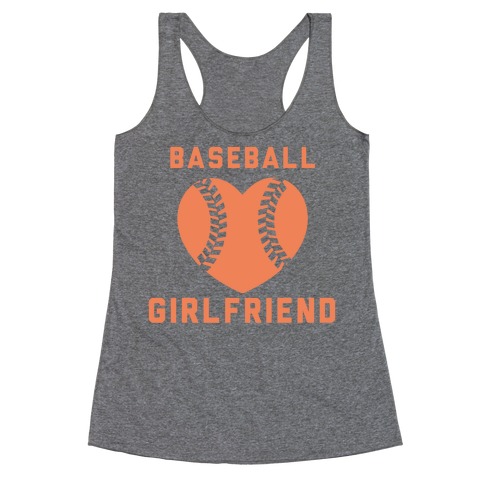 Baseball Girlfriend Racerback Tank Top