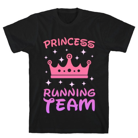Princess Running Team (sunset) T-Shirt