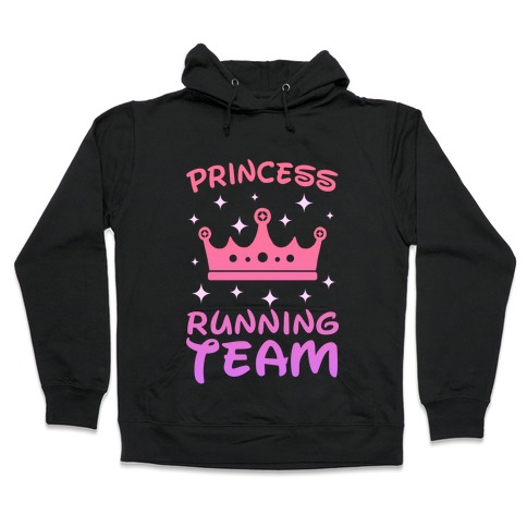 Princess Running Team (sunset) Hooded Sweatshirt